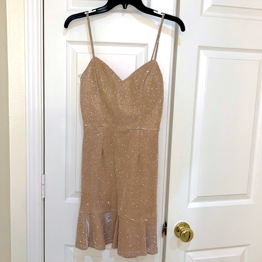 🆕 Midnight doll dress. Size 1. Blush color. Never worn.